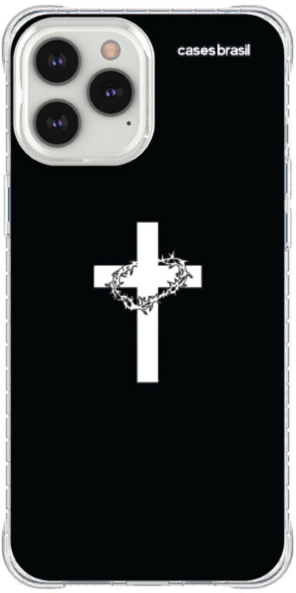 Capinha para Celular Cruz e Coroa