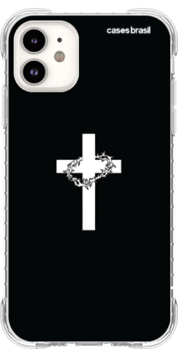 Capinha para Celular Cruz e Coroa