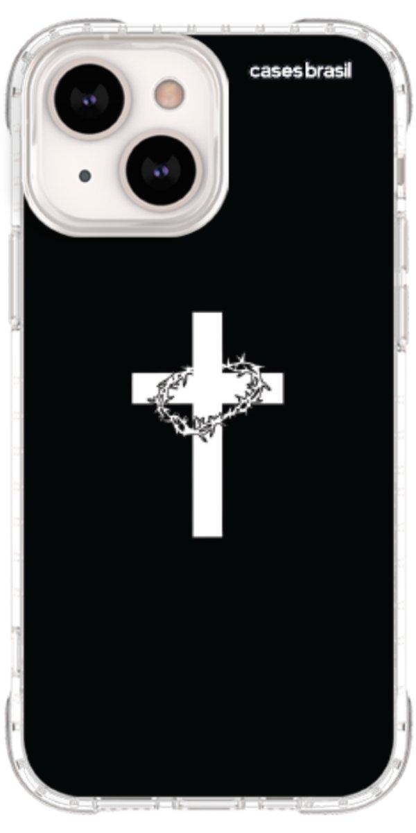 Capinha para Celular Cruz e Coroa