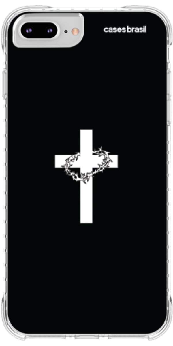 Capinha para Celular Cruz e Coroa