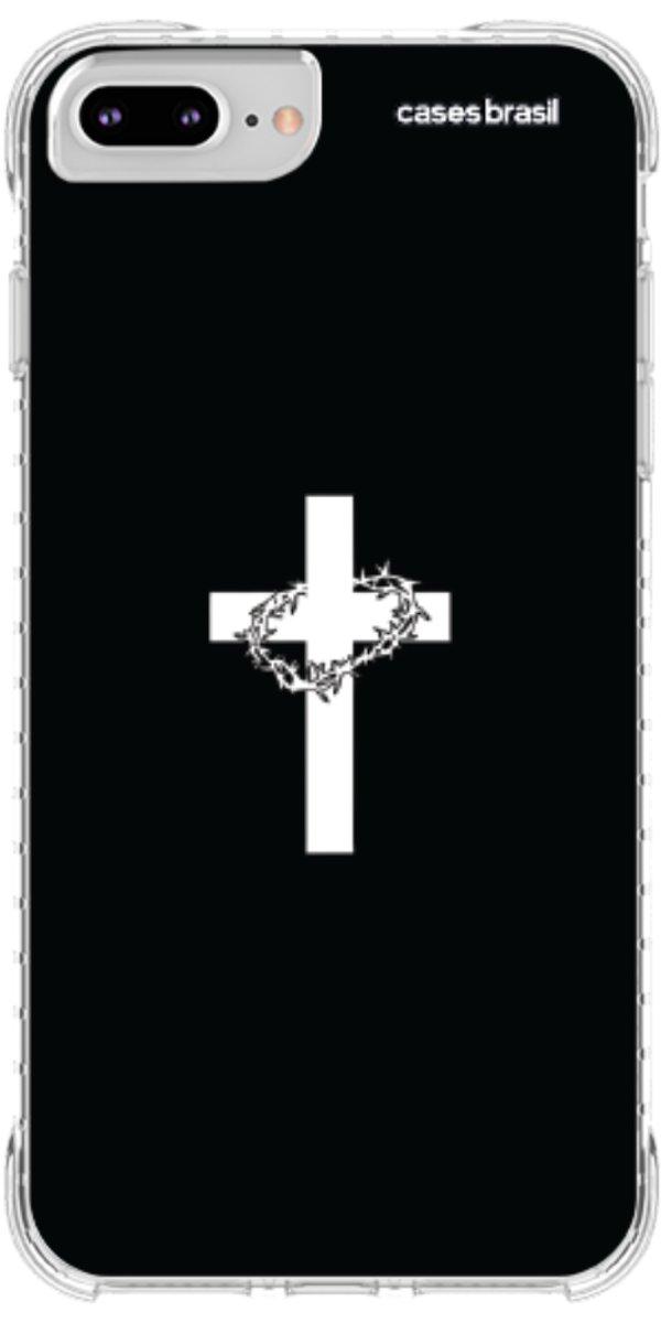 Capinha para Celular Cruz e Coroa