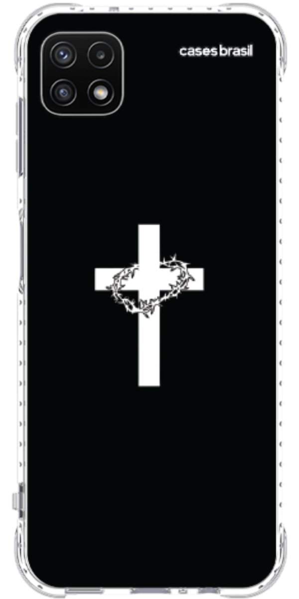 Capinha para Celular Cruz e Coroa