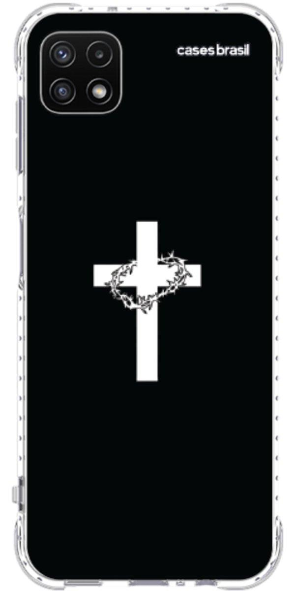 Capinha para Celular Cruz e Coroa