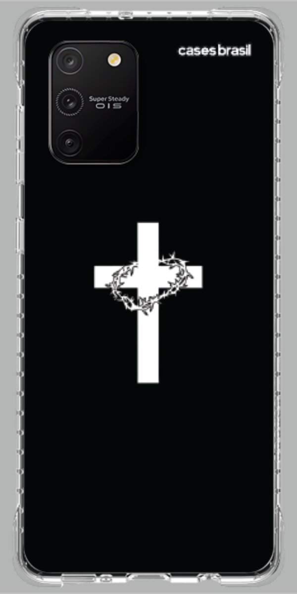 Capinha para Celular Cruz e Coroa