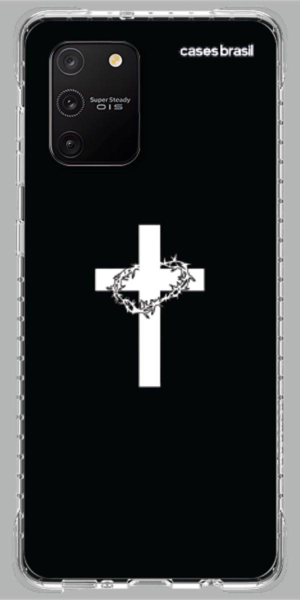 Capinha para Celular Cruz e Coroa