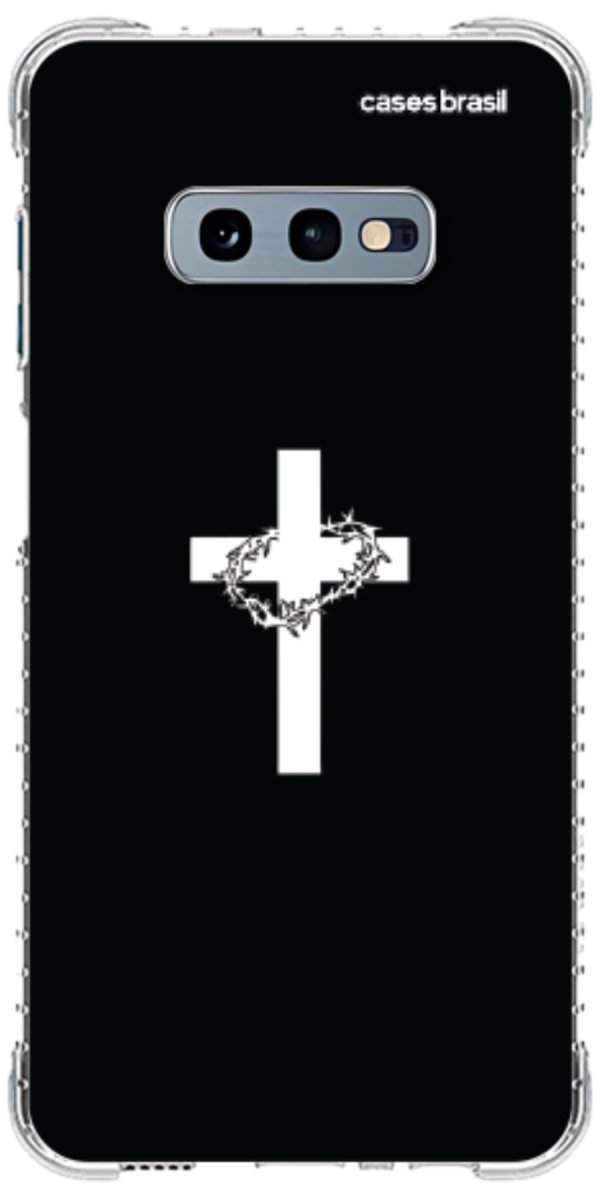 Capinha para Celular Cruz e Coroa