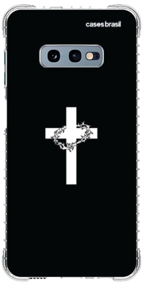Capinha para Celular Cruz e Coroa