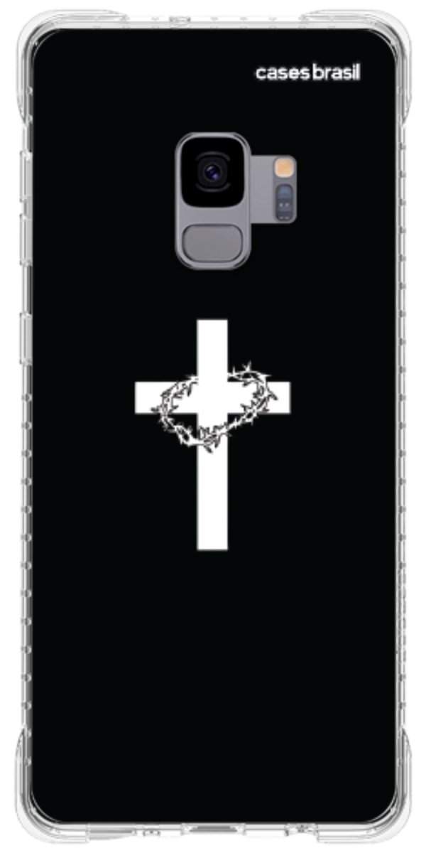 Capinha para Celular Cruz e Coroa