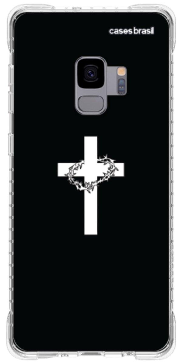 Capinha para Celular Cruz e Coroa