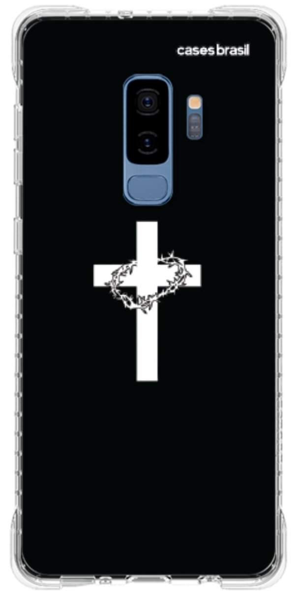 Capinha para Celular Cruz e Coroa