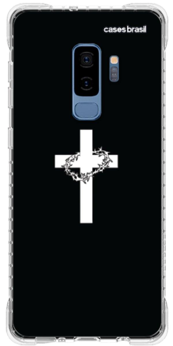 Capinha para Celular Cruz e Coroa