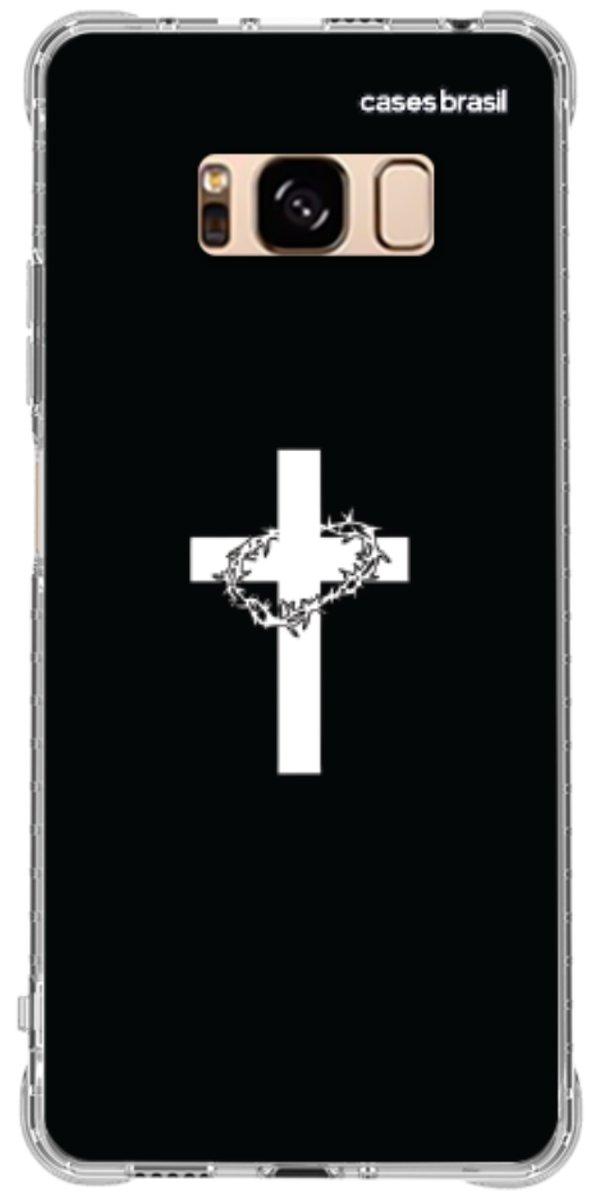 Capinha para Celular Cruz e Coroa