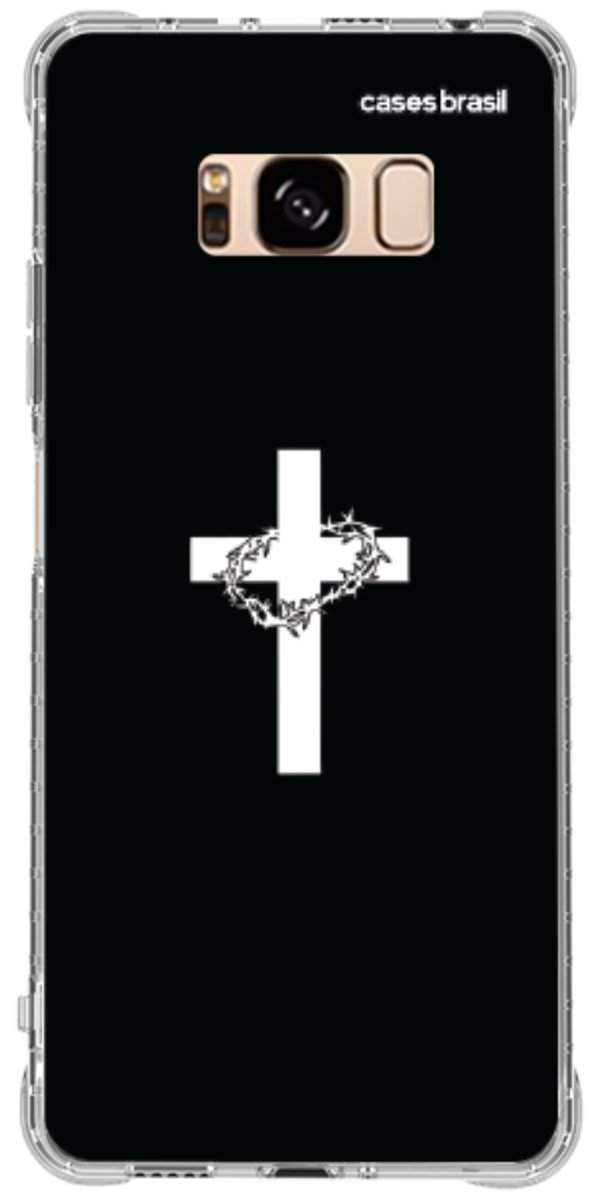 Capinha para Celular Cruz e Coroa