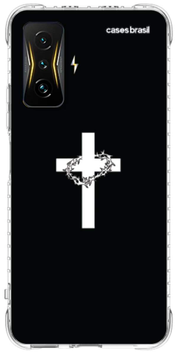 Capinha para Celular Cruz e Coroa