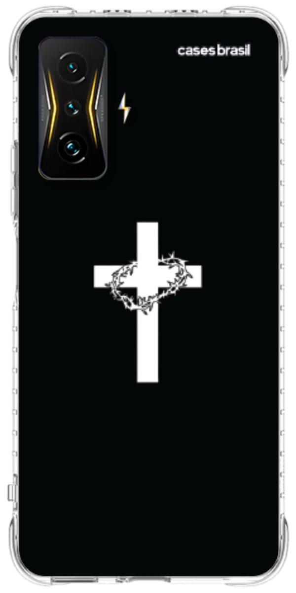Capinha para Celular Cruz e Coroa