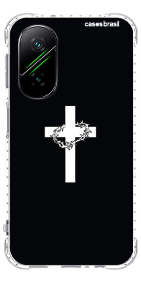 Capinha para Celular Cruz e Coroa