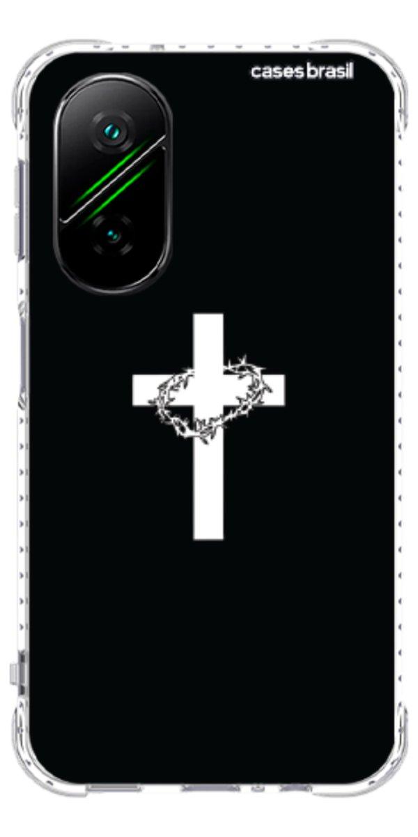 Capinha para Celular Cruz e Coroa
