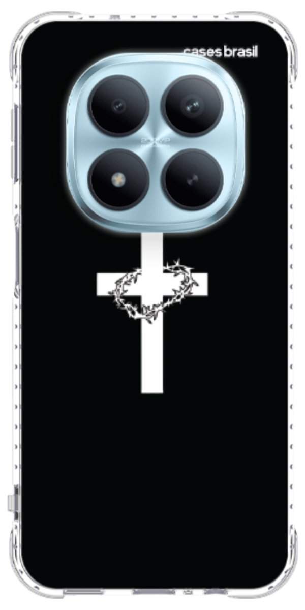 Capinha para Celular Cruz e Coroa