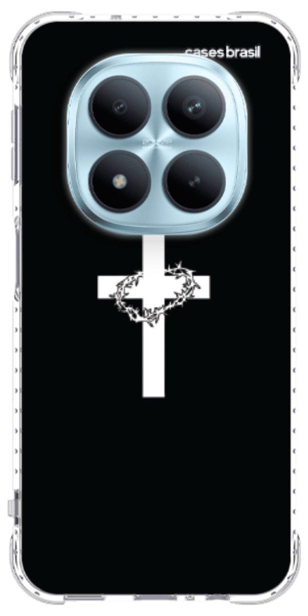 Capinha para Celular Cruz e Coroa