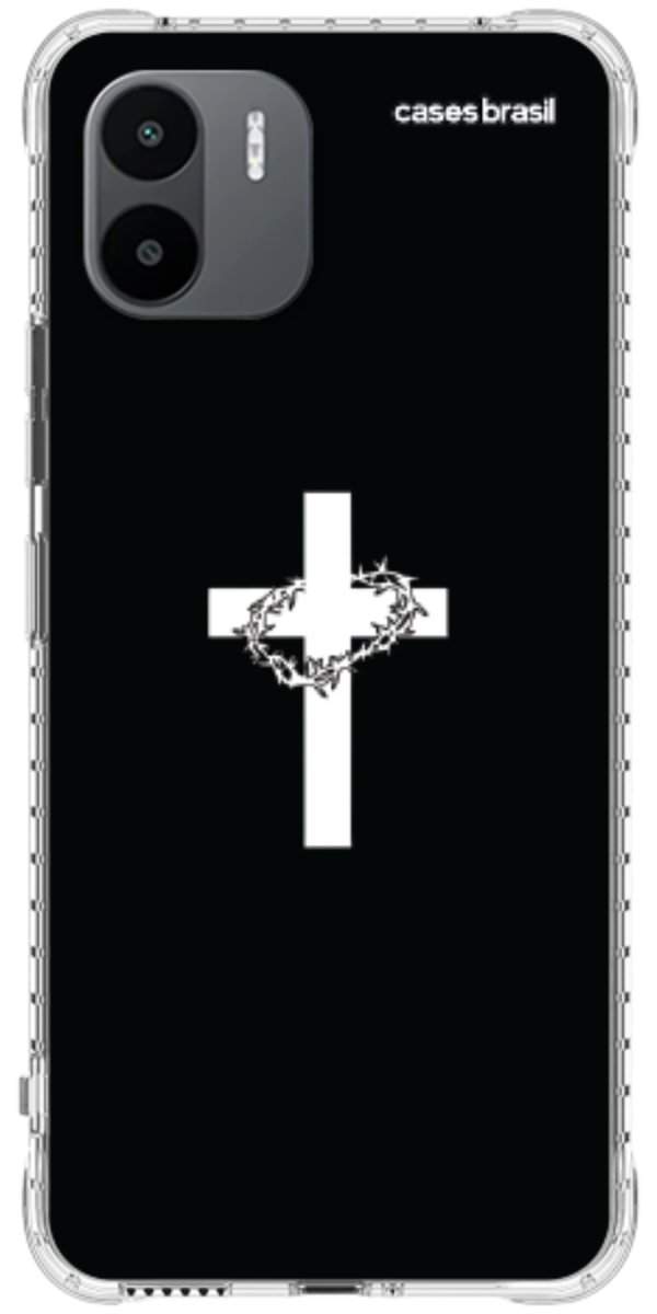 Capinha para Celular Cruz e Coroa