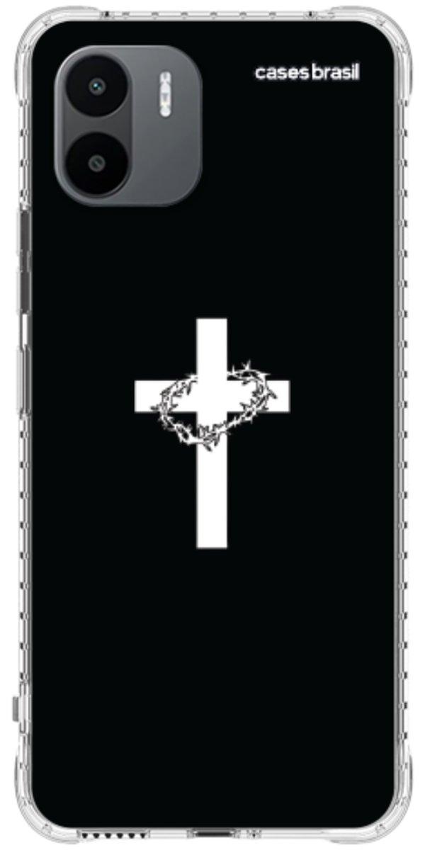 Capinha para Celular Cruz e Coroa