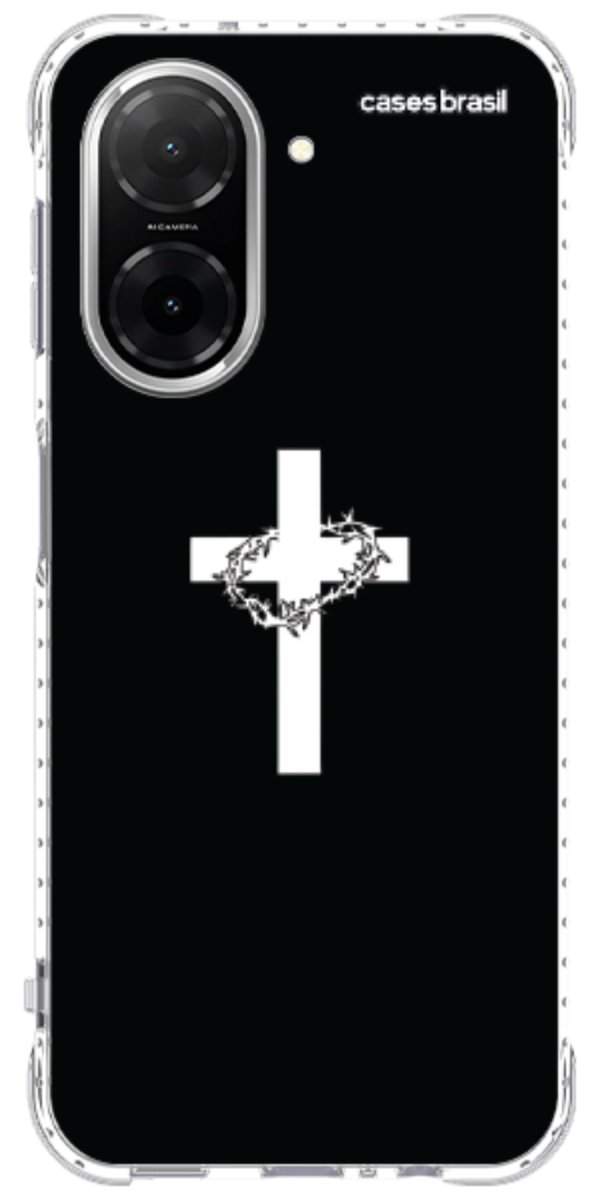 Capinha para Celular Cruz e Coroa