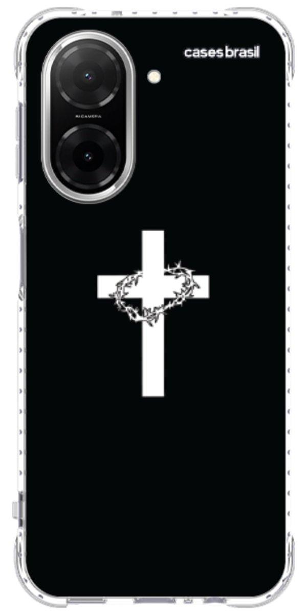 Capinha para Celular Cruz e Coroa