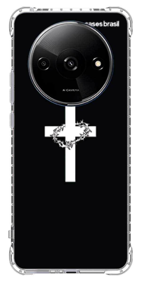Capinha para Celular Cruz e Coroa