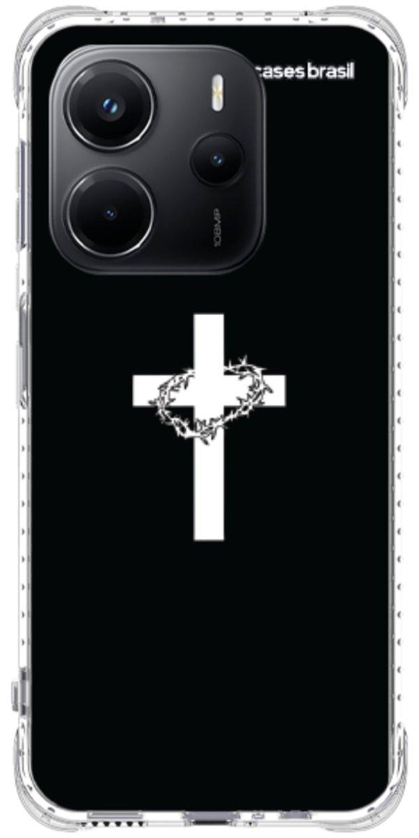Capinha para Celular Cruz e Coroa