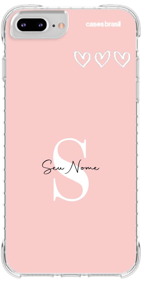 Capinha para Celular Trio de Corações