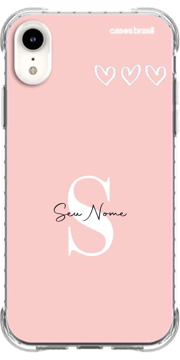 Capinha para Celular Trio de Corações