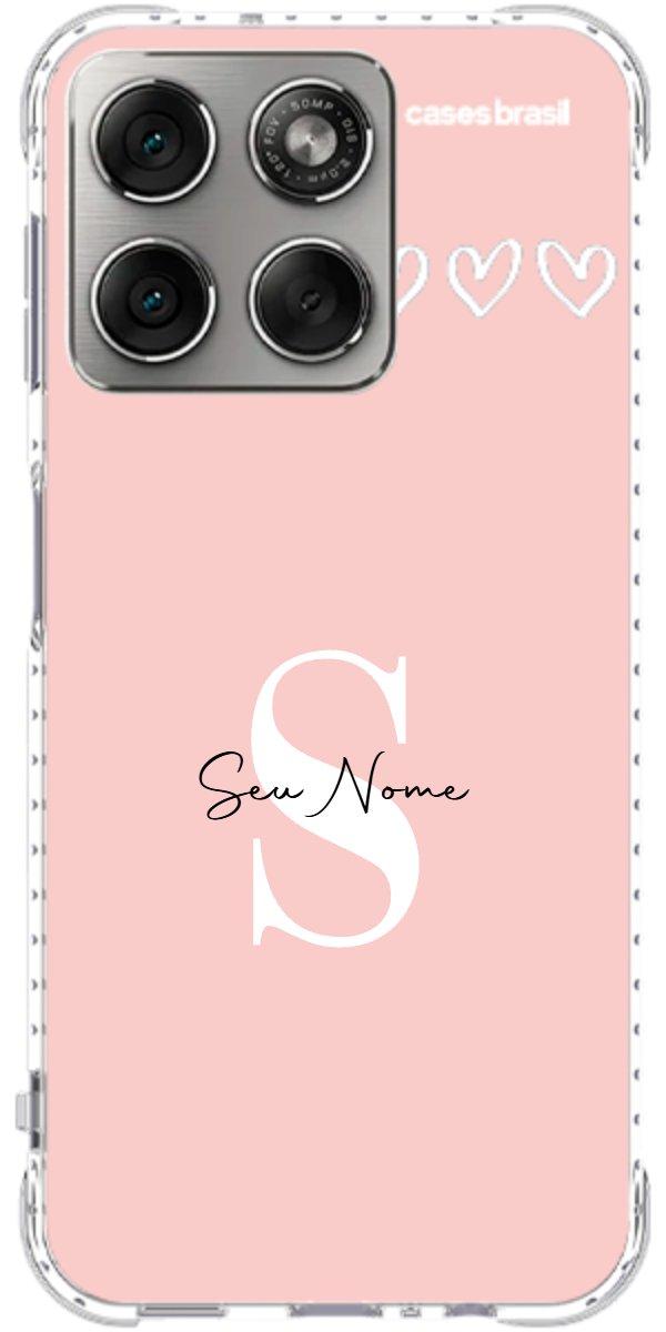 Capinha para Celular Trio de Corações