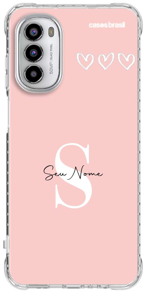 Capinha para Celular Trio de Corações