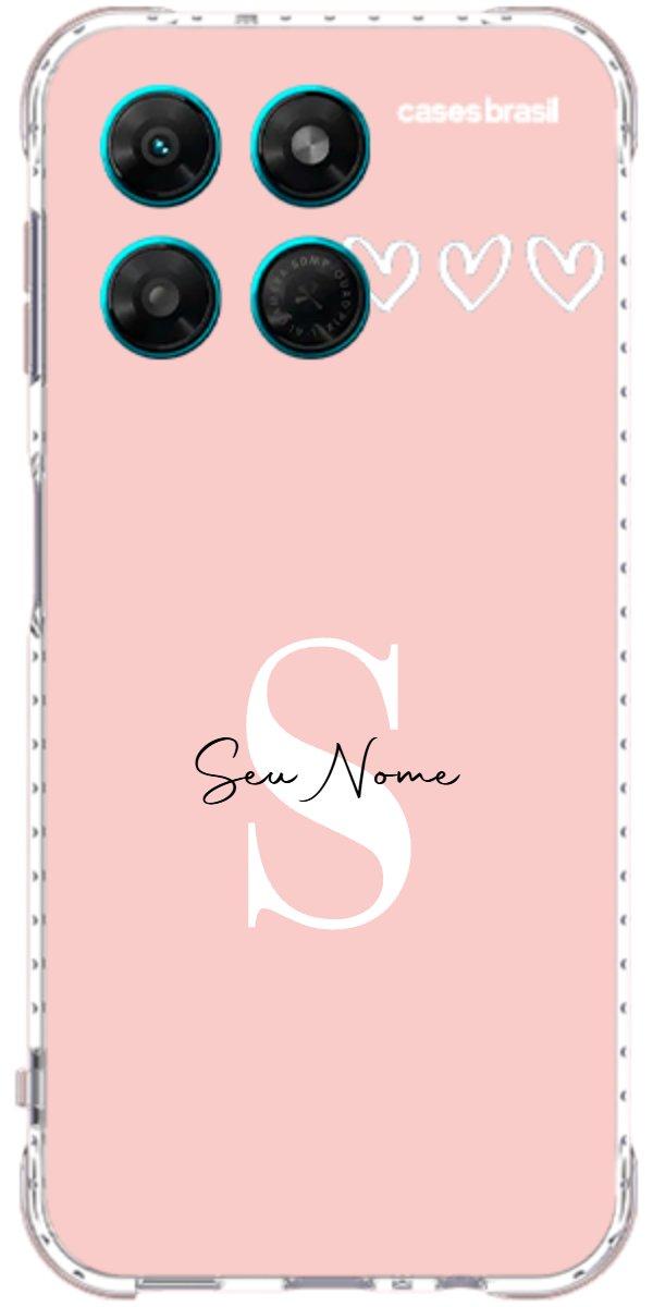 Capinha para Celular Trio de Corações