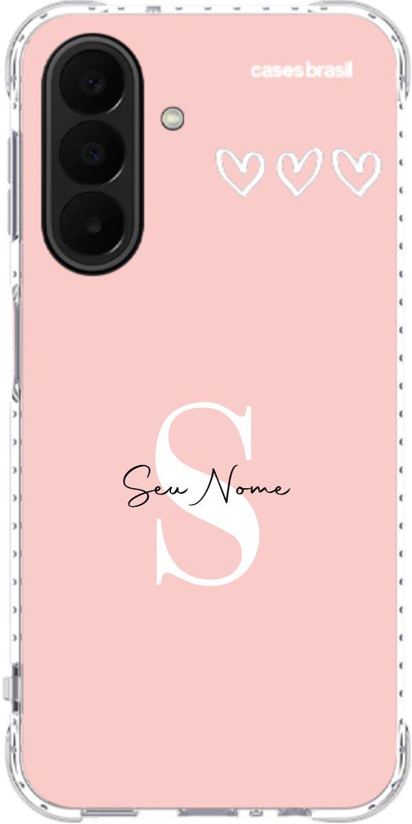 Capinha para Celular Trio de Corações