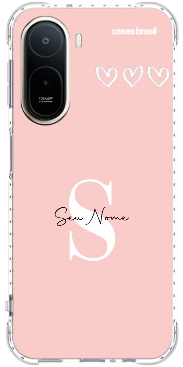 Capinha para Celular Trio de Corações