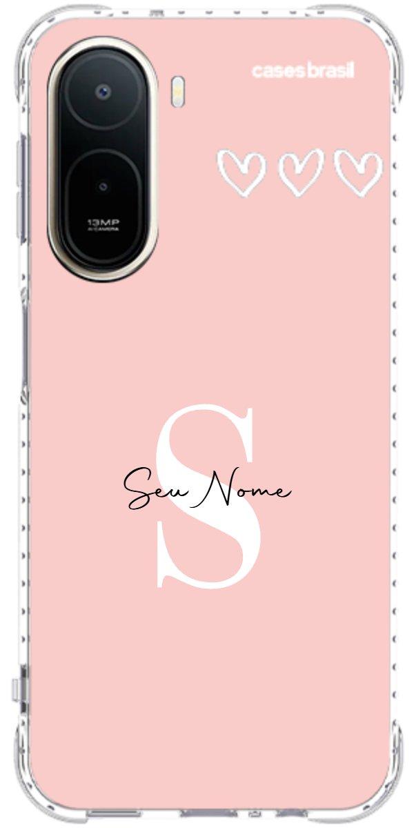 Capinha para Celular Trio de Corações