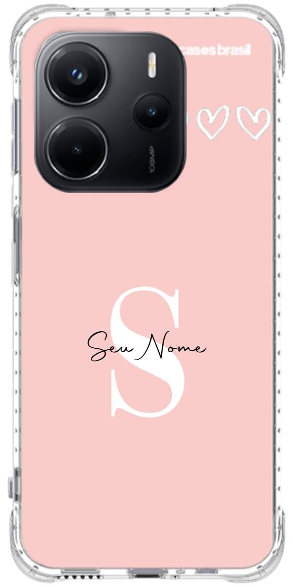 Capinha para Celular Trio de Corações