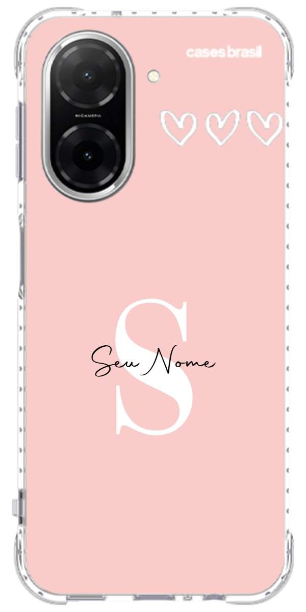 Capinha para Celular Trio de Corações