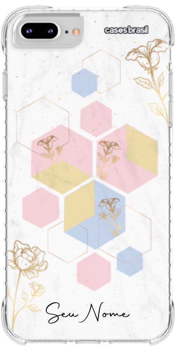 Capinha para Celular Geometria Floral
