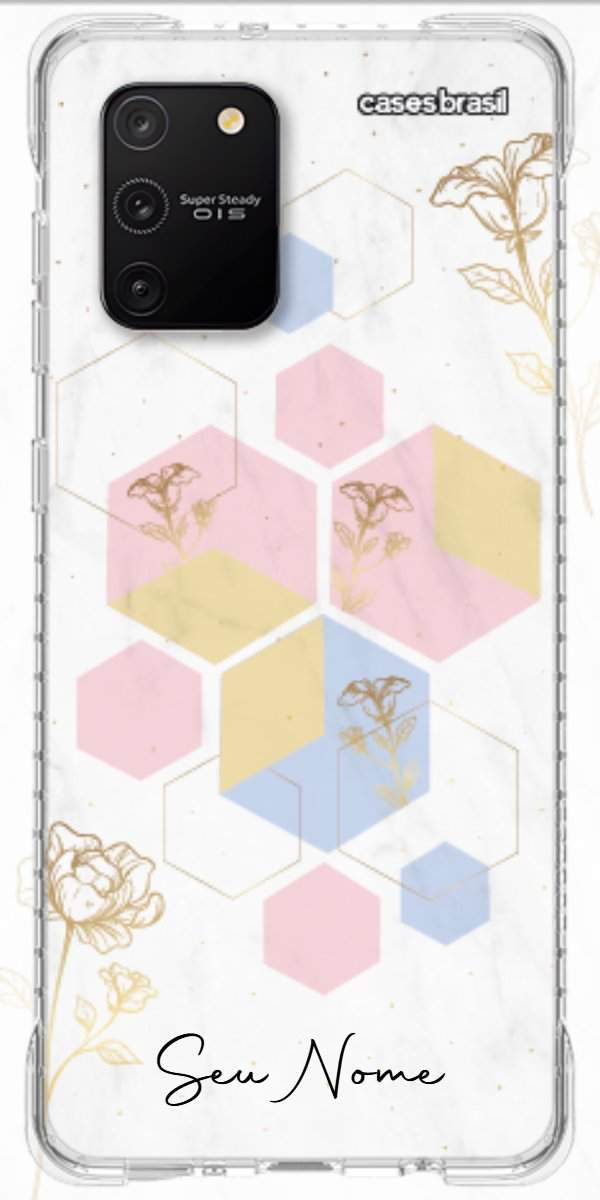 Capinha para Celular Geometria Floral