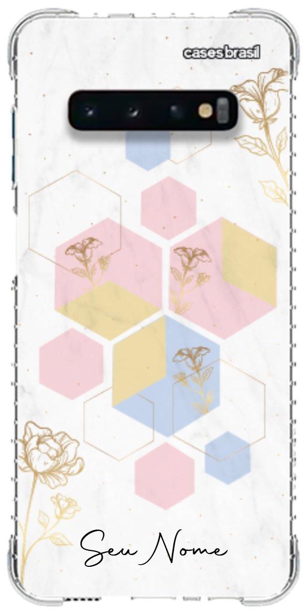 Capinha para Celular Geometria Floral