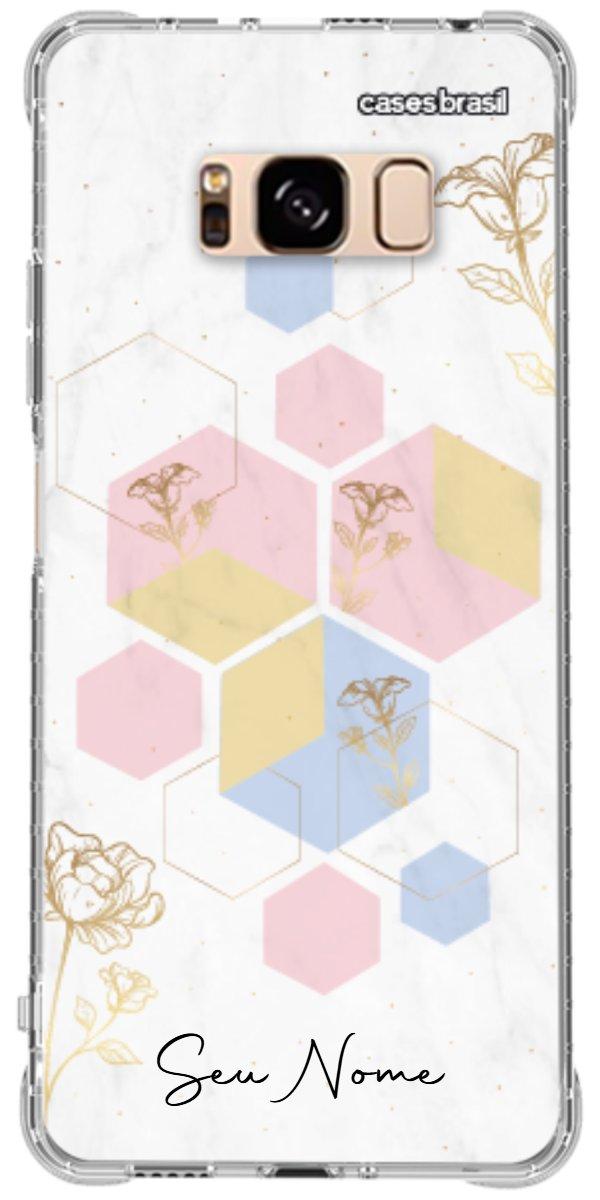 Capinha para Celular Geometria Floral