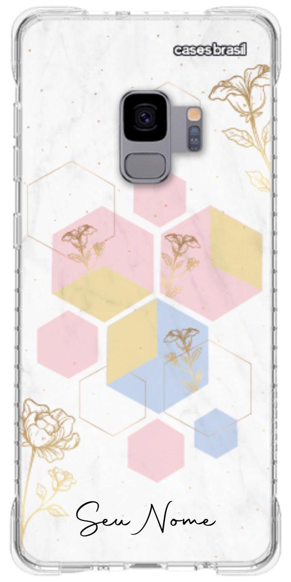 Capinha para Celular Geometria Floral