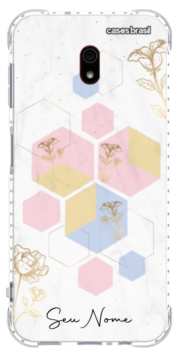 Capinha para Celular Geometria Floral