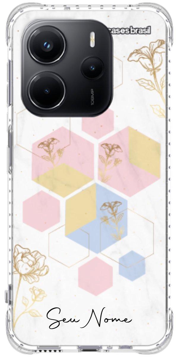 Capinha para Celular Geometria Floral