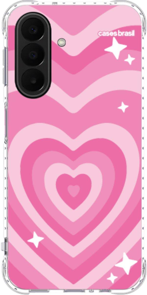 Capinha para Celular Coração Retrô Pink