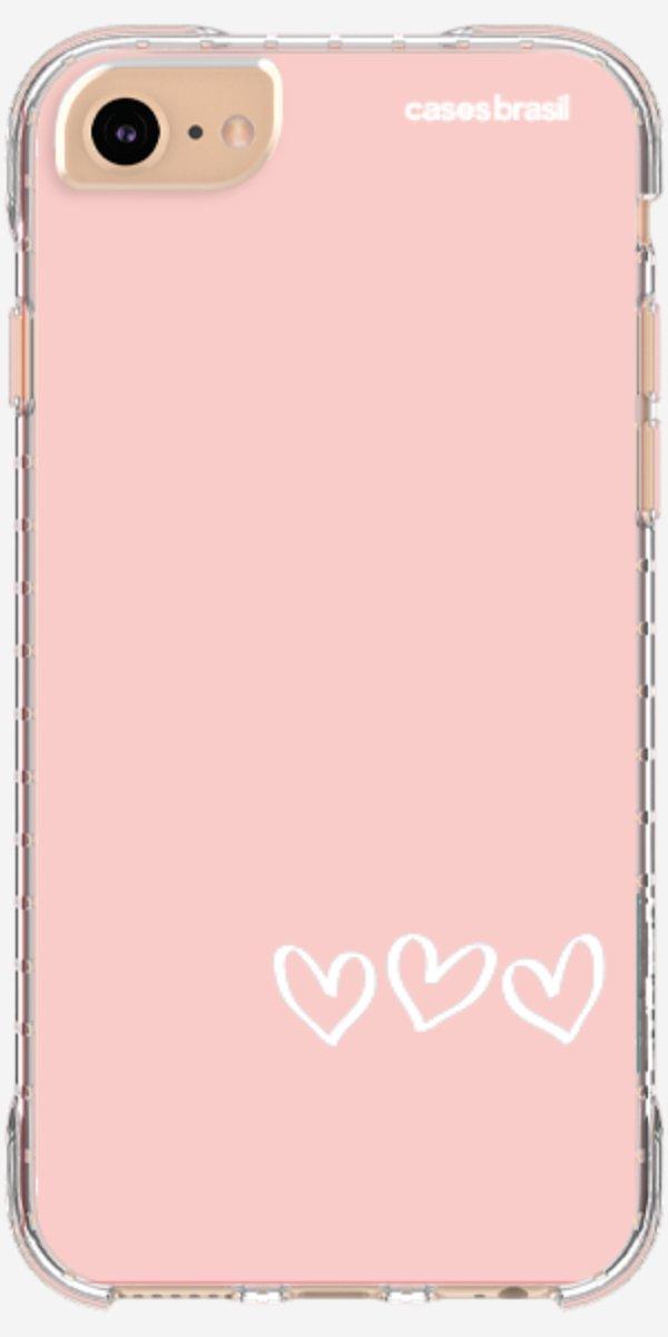 Capinha para Celular Trio de Corações