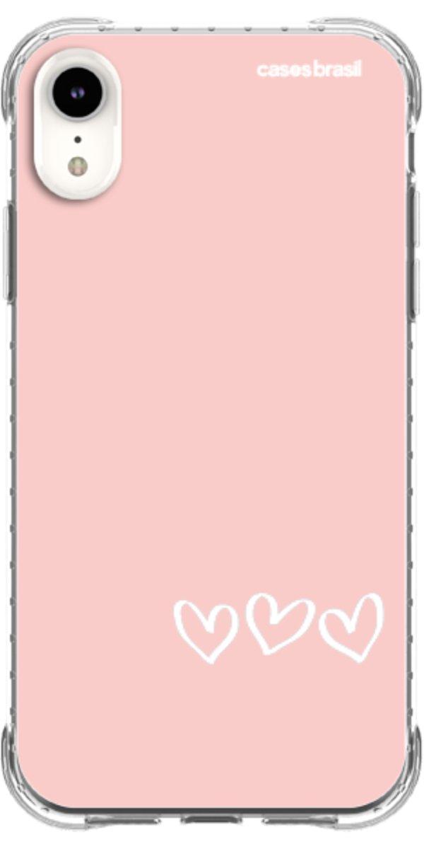 Capinha para Celular Trio de Corações