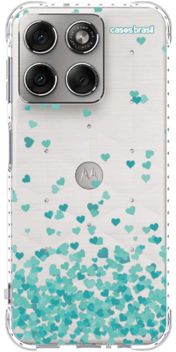 Capinha para Celular Corações Flutuantes Tiffany